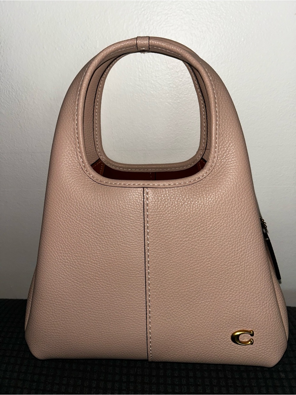 Coach Lana 23 Pebbled Leather Satchel, NWT!